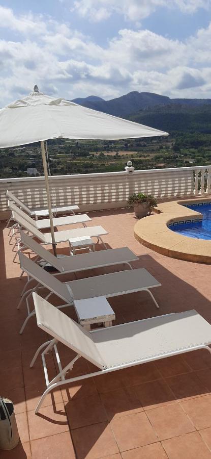 Casa Gran Vista, Studio, Adults Only Apartman Jalón Kültér fotó